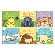 That's not my Series 6 Books Collection Set by Fiona Watt(Chick, Tractor, Teddy, Plane, Hedgehog & Lamb) - The Book Bundle