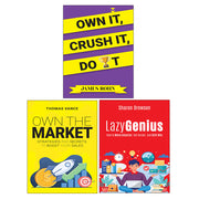 OWN THE MARKET, Lazy Genius, OWN IT CRUSH IT DO IT 3 Books Collection Set - The Book Bundle