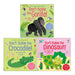 DON'T TICKLE Touchy Feely Sound Books by Sam Taplin 3 Books Collection Set (Gorilla!, Crocodile! & Dinosaur!) - The Book Bundle