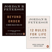 Beyond Order & 12 Rules For Life 2 Books Collection Set by Jordan B Peterson - The Book Bundle