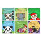 That's not my Series 6 Books Collection Set by Fiona Watt (Lemur, Elephant, Santa, Panda, Elf & Witch) - The Book Bundle