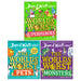 David Walliams 3 Books Collection Set (The World’s Worst Superheroes, The World’s Worst Pets, The World’s Worst Monsters) - The Book Bundle