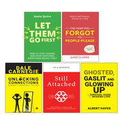 Let Them Go First, Year You Forgot to People-Please, Unlocking Connections, Still Attached, Ghosted Gaslit & Glowing Up 5 Books Collection Set - The Book Bundle