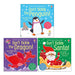 DON'T TICKLE Touchy Feely Sound Books by Sam Taplin 3 Books Collection Set (Penguin!, Dragon & Santa!) - The Book Bundle