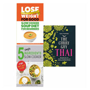 Curry Guy Thai(HB), Lose Weight For Good, 5 Simple Ingredients Slow Cooker 3 Books Set - The Book Bundle
