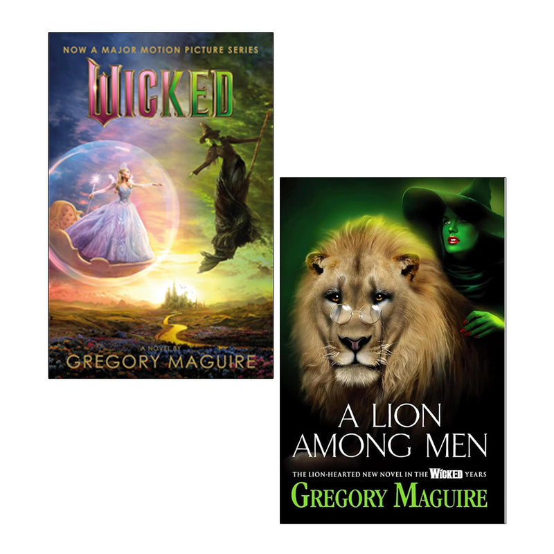 Gregory Maguire Wicked Years 2 Books Collection Set( Wicked,A Lion Among Men)