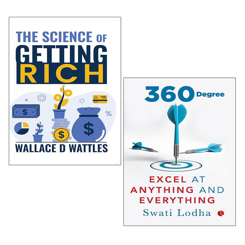 The Science of Getting Rich, 360 DEGREE 2 Books Collection Set - The Book Bundle