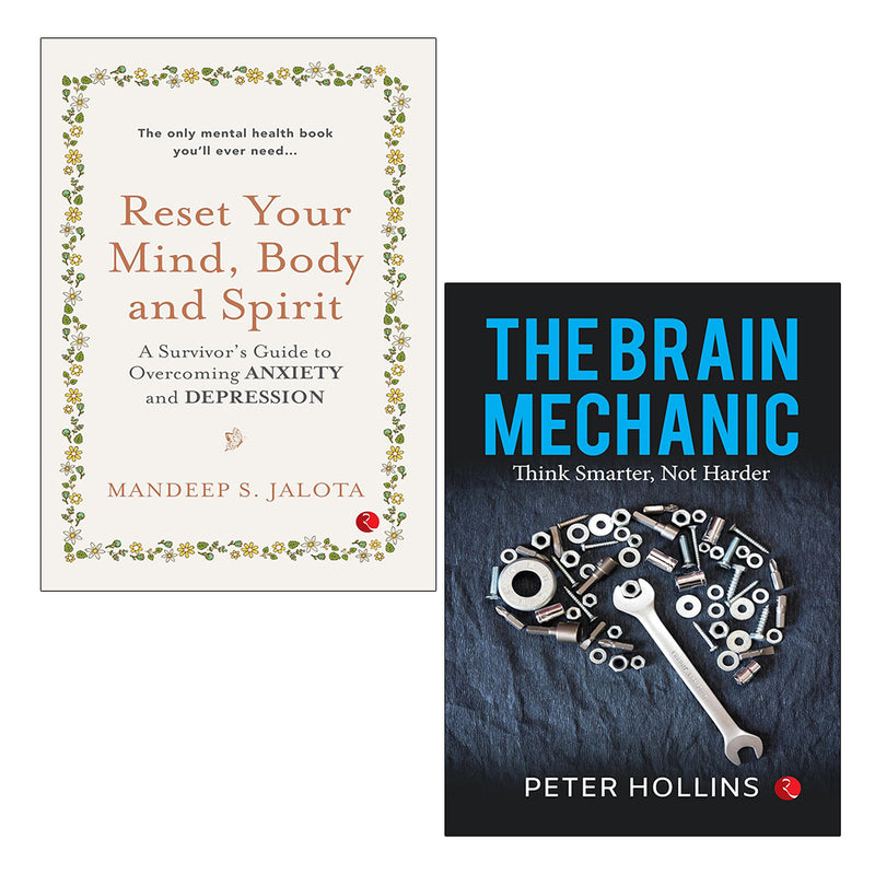 The Brain Mechanic, RESET YOUR MIND 2 Books Colection Set - The Book Bundle
