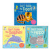 DON'T TICKLE Touchy Feely Sound Books by Sam Taplin 3 Books Collection Set (Tiger!, Dolphin! & Hippo!) - The Book Bundle