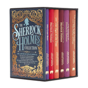 Sherlock Holmes Collection 6-book box set by Sir Arthur Conan Doyle, hardcover fiction books by Arcturus Publishing Ltd.