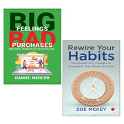 Rewire Your Habits, Big Feelings Bad Purchases 2 Books Collection Set - The Book Bundle