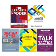 Leader’s Ladder, Lead With Words, Charisma Factor, Talk Smart Lead Strong, Talk of Tactics 5 Books Collection Set - The Book Bundle