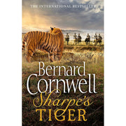 Harper Bernard Cornwell Sharpe's Series 4 Books Collection set, paperback fiction by Bernard Cornwell with book spines visible.