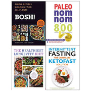 Cover image of The Complete KetoFast Solution book set by Ian Theasby and Henry Firth, featuring colorful recipe illustrations.