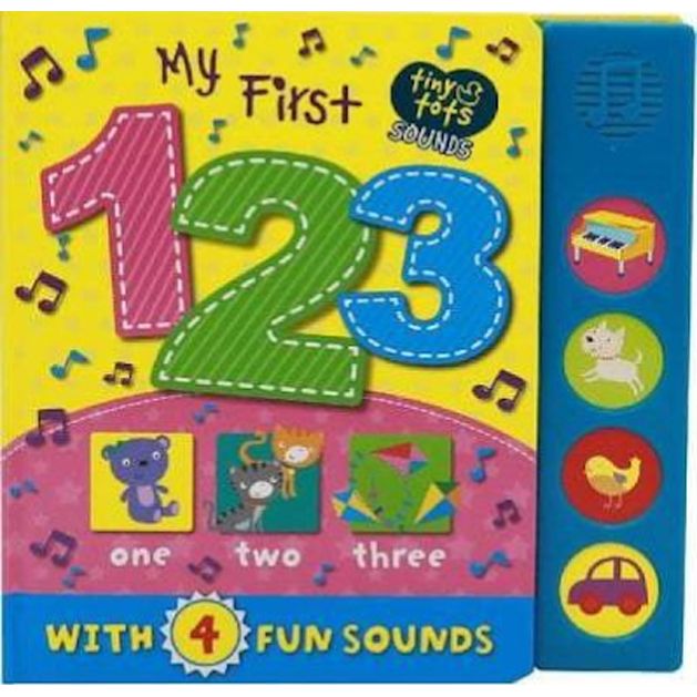 First Words & Noisy Sounds for Toddlers 2 Books Collection Set - Ages 0–2 - Board Book