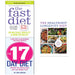 The 17 Day Diet, Fast Diet, The Healthiest Longevity Diet 3 Books Collection Set - The Book Bundle