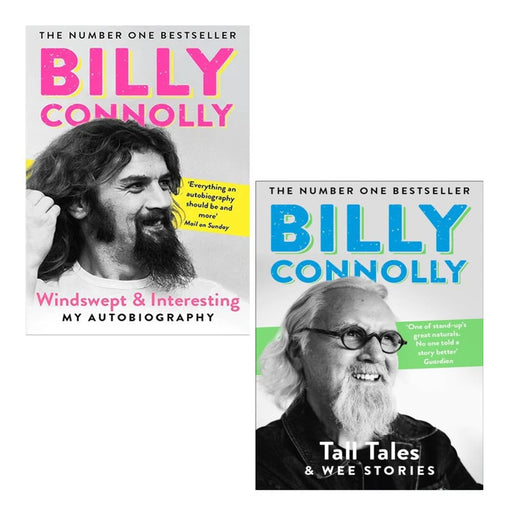 Billy Connolly Collection 2 Books Set Windswept Interest, Tall Tales Wee Stories - The Book Bundle
