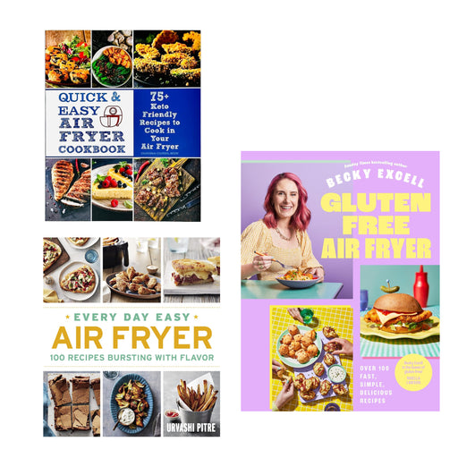 Gluten Free Air Fryer, Every Day Easy Air Fryer, Quick & Easy Air Fryer Cookbook 3 Books Set - The Book Bundle