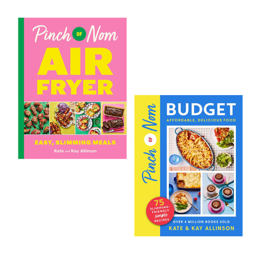 Kay Allinson 2 Books Set (Pinch of Nom Air Fryer (HB) & Pinch of Nom Budget) - The Book Bundle