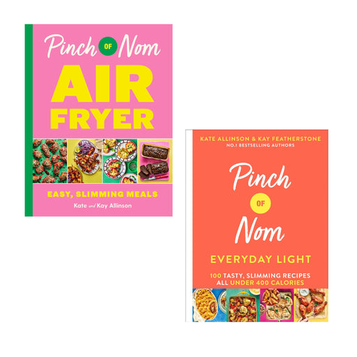 Kay Allinson 2 Books Set (Pinch of Nom Air Fryer & Pinch of Nom Everyday Light) (HB) - The Book Bundle