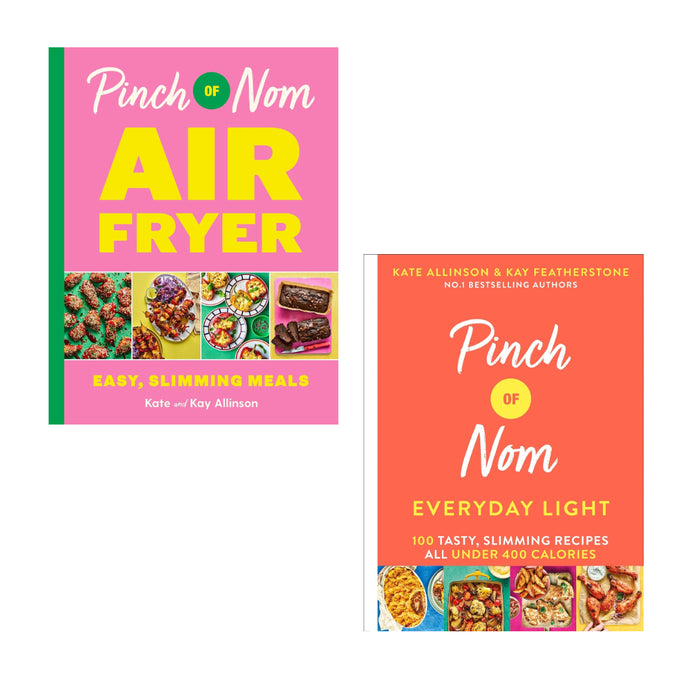 Kay Allinson 2 Books Set (Pinch of Nom Air Fryer & Pinch of Nom Everyday Light) (HB) - The Book Bundle
