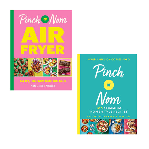 Kay Allinson 2 Books Set (Pinch of Nom Air Fryer & Pinch of Nom: 100 Slimming) (HB) - The Book Bundle