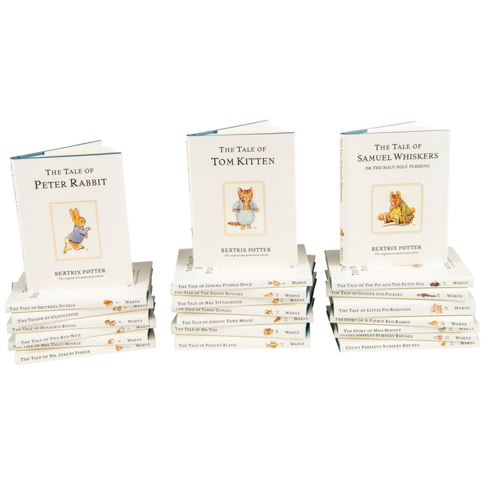 The World of Peter Rabbit Complete Collection Books 1 - 23 Box Set by Beatrix Potter - The Book Bundle