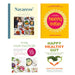 The Navarros' Kitchen (HB), Chetna's Healthy Indian (HB), The Healthy Medic Food for Life Meals in 15 minutes, Happy Healthy Gut 4 Books Set - The Book Bundle