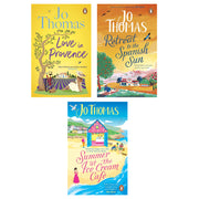 Jo Thomas  3 Books Set (Love In Provence, Retreat to the Spanish Sun, Summer at the Ice Cream Café) - The Book Bundle