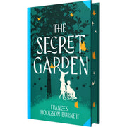 Hardcover of The Secret Garden Deluxe Sprayed Edge Edition by Frances Hodgson Burnett, featuring decorative cover art, for ages 9–12.
