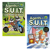 InvestiGators: Agents of S.U.I.T. Series 2 Illustrated Comic Books Collection Set By John Patrick Green - The Book Bundle