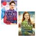 Jubilee Lake Series 2 Books Collection Set ( Golden Dreams / Diamond Promises) By Anna Jacobs - The Book Bundle
