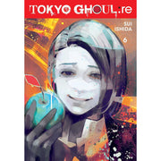 Collection of five paperback Tokyo Ghoul: re volumes 6 to 10 by Sui Ishida, featuring manga artwork on the covers.