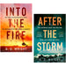 Into the Fire & After the Storm By  G. D. Wright  2 Books Set - The Book Bundle
