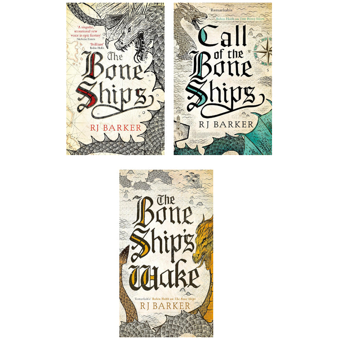 The Tide Child Trilogy 3 Books Set ( The Bone Ships, Call of the Bone Ships, The Bone Ship's Wake) - The Book Bundle