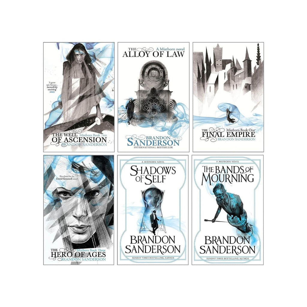 Brandon sanderson mistborn series 6 books collection set Final Empire | The  Book Bundle