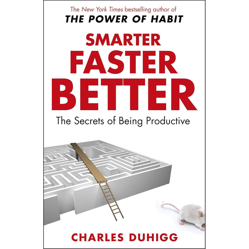 Smarter Faster Better, Deep Work, Drive Daniel Pink, So Good They Can't Ignore You, Money Know More Make More Give More 5 Books Collection Set - The Book Bundle