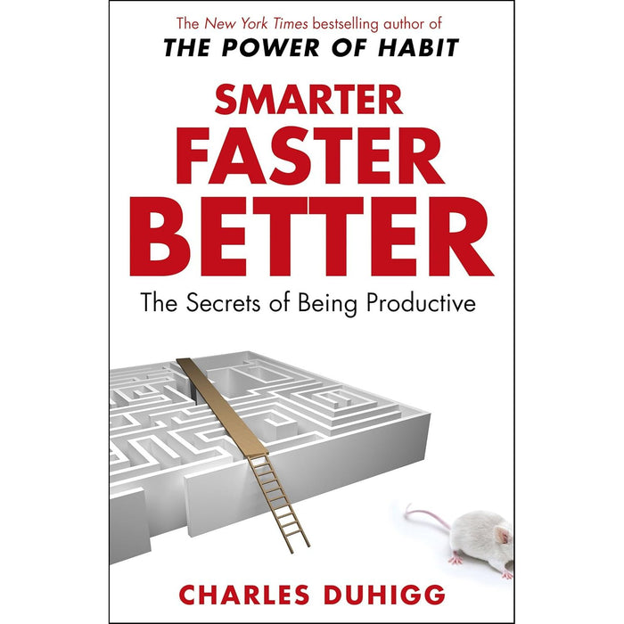 Smarter Faster Better, Six-Minute Entrepreneur, Psychology Money Mindset 3 Books Set - The Book Bundle