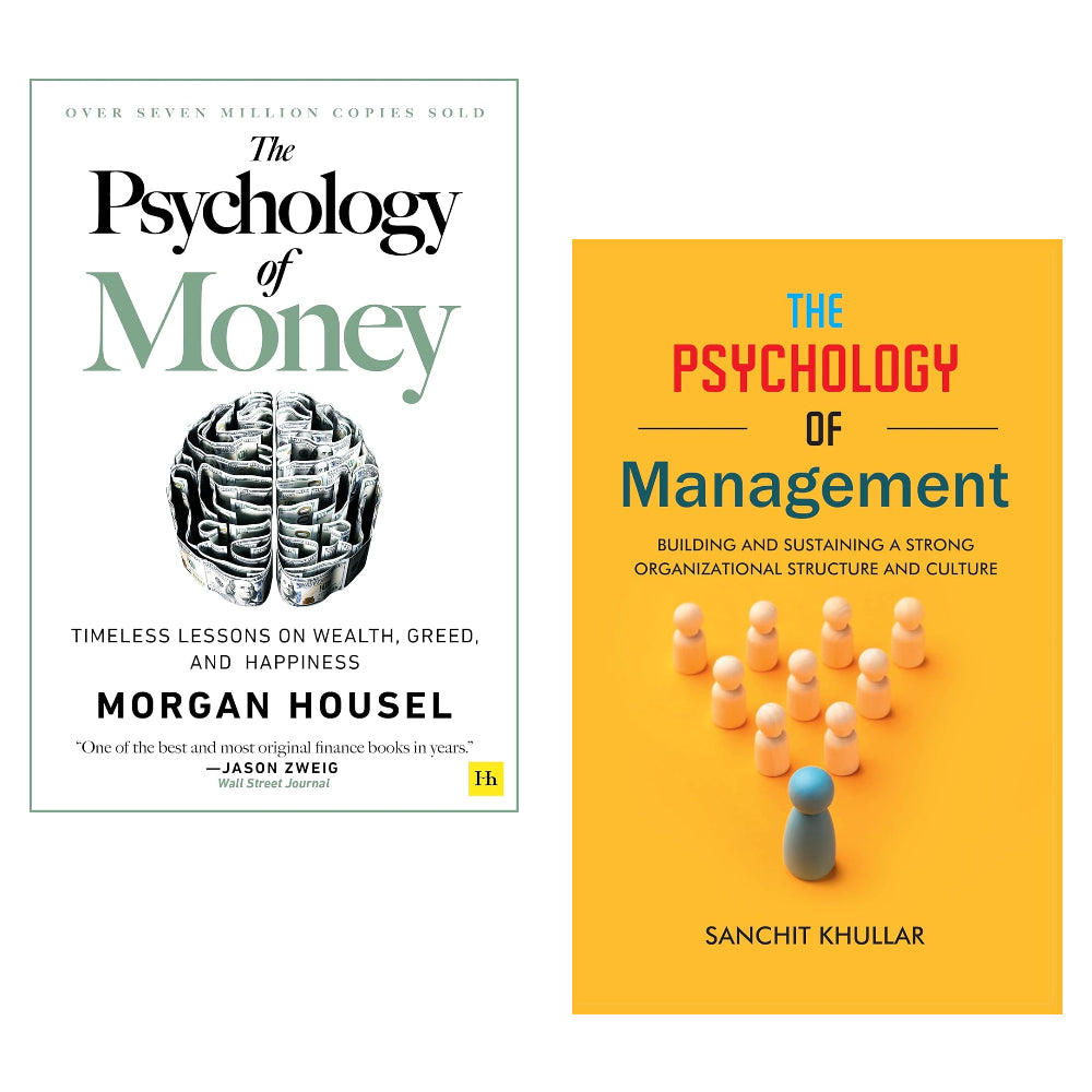 The Psychology of Money & The Psychology of Management 2 Books Set ...