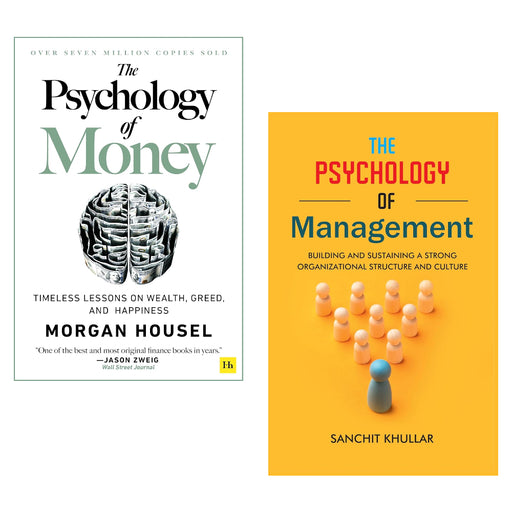 The Psychology of Money & The Psychology of Management 2 Books Set - The Book Bundle