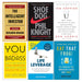 Intelligent Investor, Shoe Dog, 10% Happier, You Are a Badass, Life Leverage, Eat That Frog 6 Books Collection Set - The Book Bundle