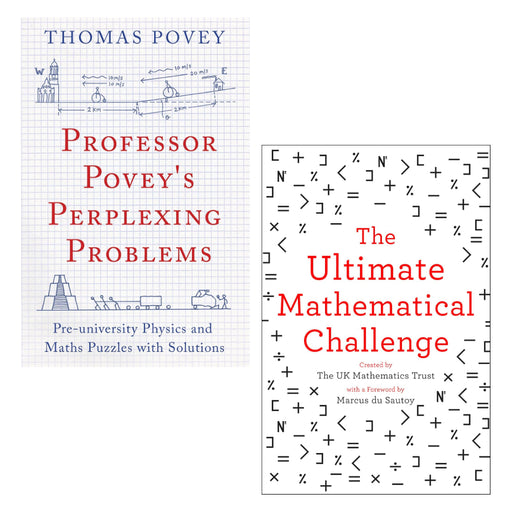 Professor Povey's Perplexing Problems & The Ultimate Mathematical Challenge 2 Books Set - The Book Bundle