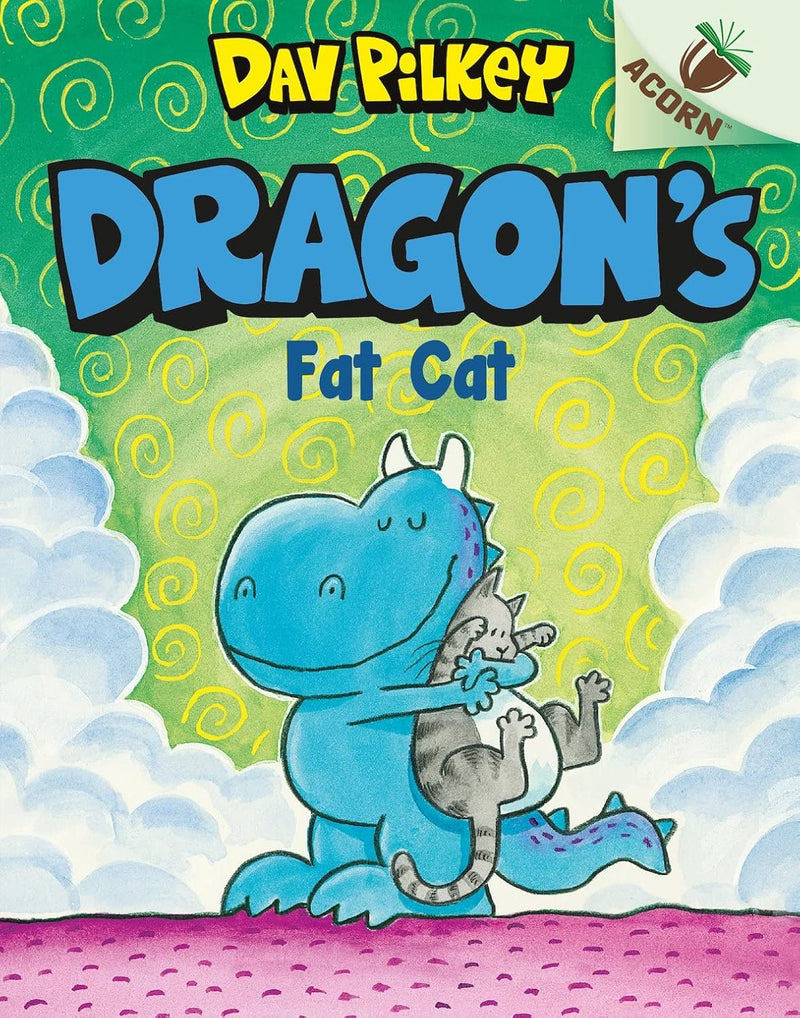 Dragon's Fat Cat, Dragon Tales, Dragon Gets By 3 Books Collection Set By Dav Pilkey - Fiction - Paperback