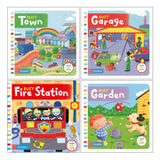 Busy Book Series For Toddlers Brightly Illustrated And Engaging 4 Books Collection Set - Ages 3-5 - Board Book - The Book Bundle