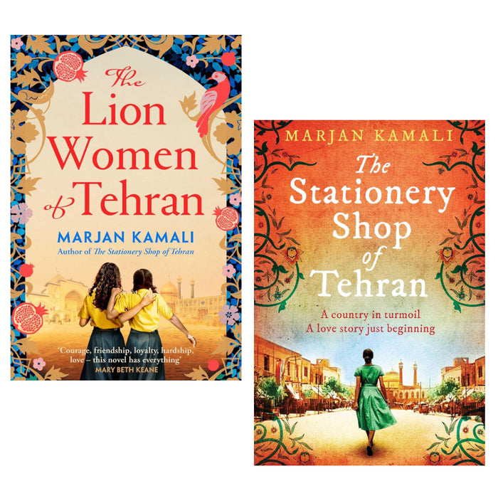 Marjan Kamali 2 Books Set (The Lion Women of Tehran The Stationery Shop of Tehran) - The Book Bundle