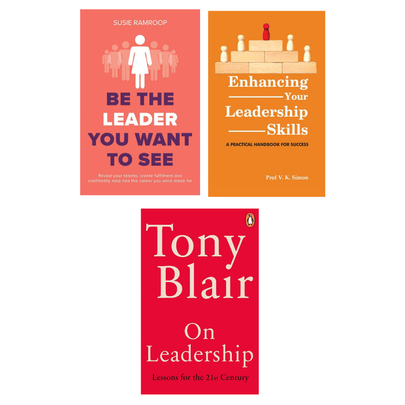 On Leadership, Enhancing Your Leadership Skills, Be the Leader You Want to See 3 Books Set - The Book Bundle