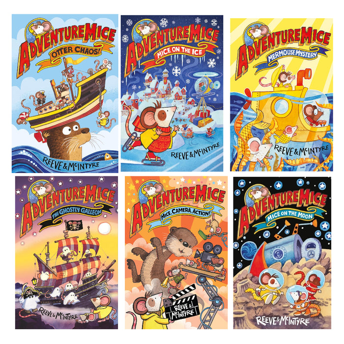Adventuremice Collection 6 Books Set by Philip Reeve & Sarah McIntyre - The Book Bundle