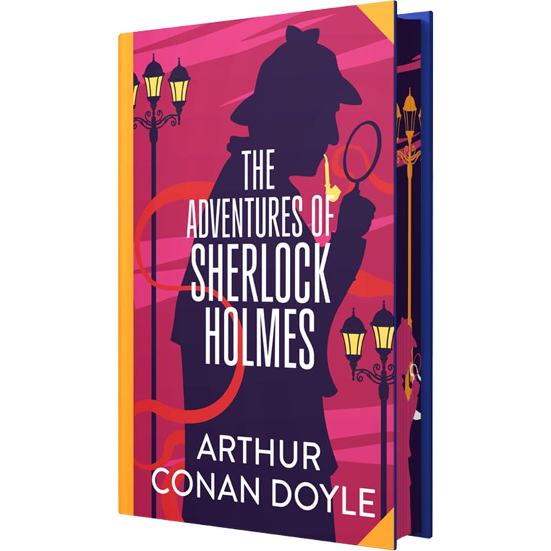 The Adventures of Sherlock Holmes by Sir Arthur Conan Doyle (Deluxe Hardback Sprayed Edge Edition) - The Book Bundle