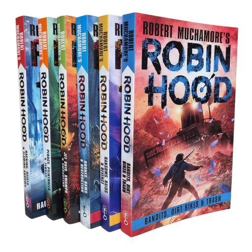 Robert Muchamore's Robin Hood Series 6 Book Collection Set - The Book Bundle