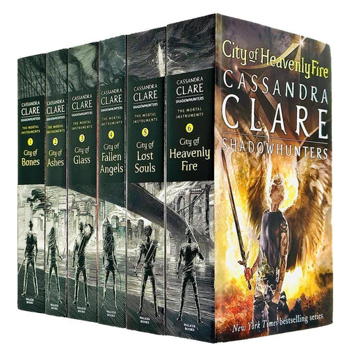 The Mortal Instruments 6 Books Collection Set By Cassandra Clare(City of Bones, City of Ashes, City of Glass, City of Lost Soul, City of Fallen Angels & City of Heavenly Fire) - The Book Bundle